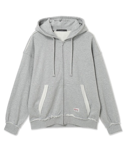 UNISEX L/Slv Hooded Zip-Up Jacket パーカー | GUESS(ゲス) JAPAN