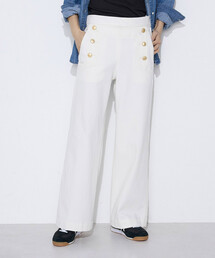 COMME CA Wardrobe（コムサワードローブ）の「11ozストレッチデニム セーラーデニムパンツ（デニムパンツ）」