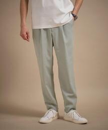 TAKEO KIKUCHI（タケオキクチ）の「リネンライクカルゼイージーパンツ（スラックス）」