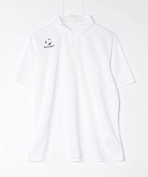 MoveSport（ムーブスポーツ）の「ムーブスポーツ  ワンポイントポロシャツ（ポロシャツ・メンズ・ホワイト/ブラック/ネイビー・M/L/LL/3L）」の11枚目の写真
