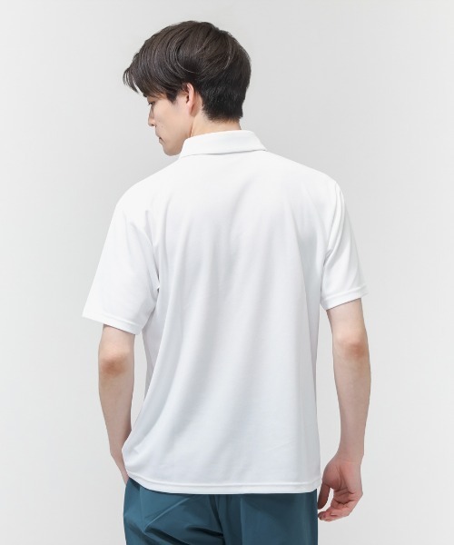 MoveSport（ムーブスポーツ）の「ムーブスポーツ  ワンポイントポロシャツ（ポロシャツ・メンズ・ホワイト/ブラック/ネイビー・M/L/LL/3L）」の13枚目の写真