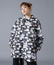 overprint/オーバープリント/Face ARM ZIP SHIRTS