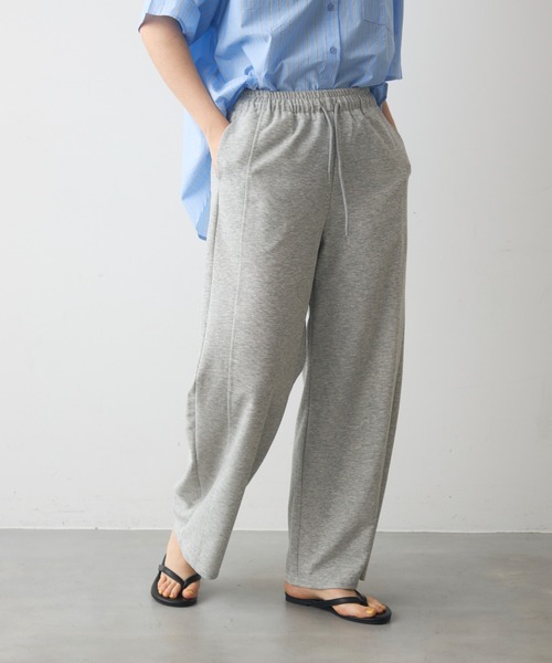 full/fill.（フルフィル）の「easy carve sweat pants / イージーカーブスウェットパンツ（スウェットパンツ・レディース・ダークグレー/グレー・FREE）」の3枚目の写真