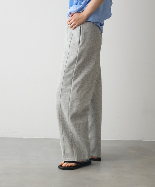 full/fill.（フルフィル）の「easy carve sweat pants / イージーカーブスウェットパンツ（スウェットパンツ・レディース・ダークグレー/グレー・FREE）」の4枚目の写真