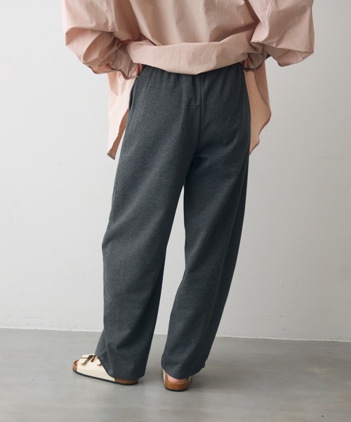 full/fill.（フルフィル）の「easy carve sweat pants / イージーカーブスウェットパンツ（スウェットパンツ・レディース・ダークグレー/グレー・FREE）」の14枚目の写真