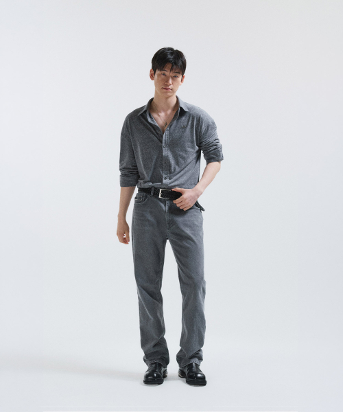 51%（フィフティーワンパーセント）の「Jersey shirt - grey（シャツ/ブラウス・メンズ・その他・SMALL/MEDIUM/LARGE）」の2枚目の写真