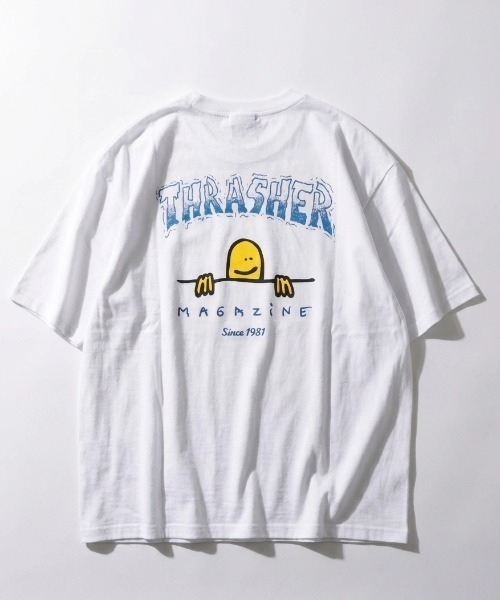 THRASHER(スラッシャー)の「2026SS THRASHER/スラッシャー オーバーサイズ ワンポイント刺繍 バックプリント 半袖Tシャツ メンズ レディース(Tシャツ/カットソー・メンズ・ブラック系その他/ホワイト系その他3/ホワイト系その他/ブラック系その他2/ブラック系その他3/ホワイト系その他2・M/L)」の16枚目の写真