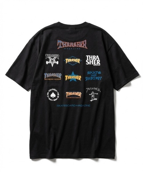 THRASHER(スラッシャー)の「2026SS THRASHER/スラッシャー オーバーサイズ ワンポイント刺繍 バックプリント 半袖Tシャツ メンズ レディース(Tシャツ/カットソー・メンズ・ブラック系その他/ホワイト系その他3/ホワイト系その他/ブラック系その他2/ブラック系その他3/ホワイト系その他2・M/L)」の14枚目の写真