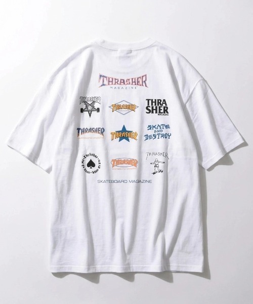THRASHER(スラッシャー)の「2026SS THRASHER/スラッシャー オーバーサイズ ワンポイント刺繍 バックプリント 半袖Tシャツ メンズ レディース(Tシャツ/カットソー・メンズ・ブラック系その他/ホワイト系その他3/ホワイト系その他/ブラック系その他2/ブラック系その他3/ホワイト系その他2・M/L)」の13枚目の写真