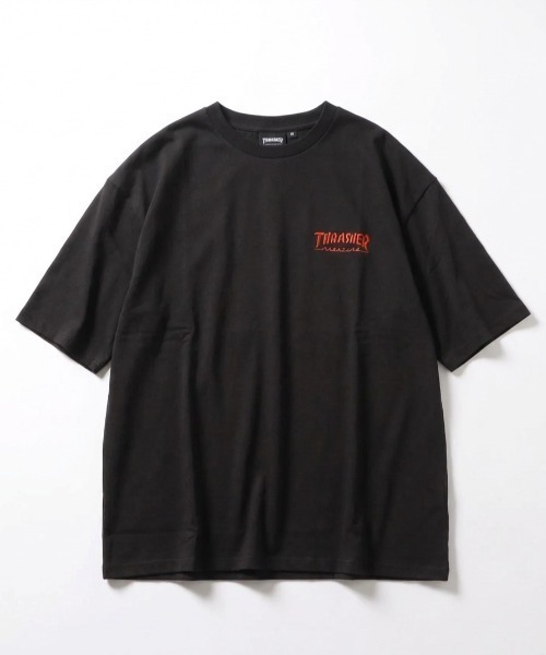 THRASHER(スラッシャー)の「2026SS THRASHER/スラッシャー オーバーサイズ ワンポイント刺繍 バックプリント 半袖Tシャツ メンズ レディース(Tシャツ/カットソー・メンズ・ブラック系その他/ホワイト系その他3/ホワイト系その他/ブラック系その他2/ブラック系その他3/ホワイト系その他2・M/L)」の11枚目の写真
