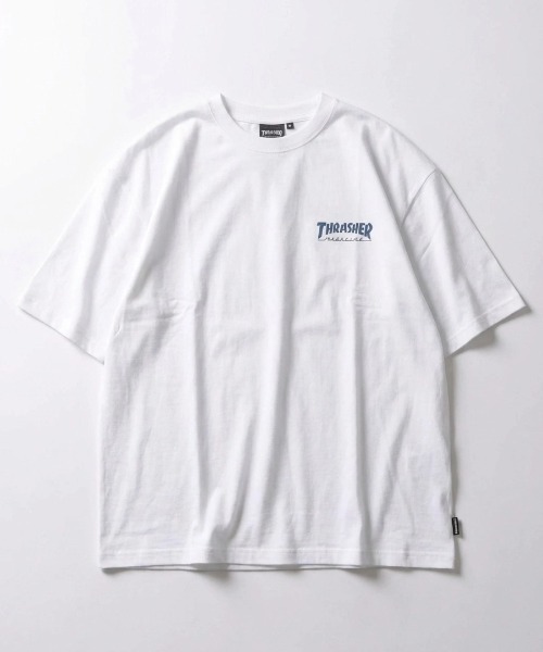 THRASHER(スラッシャー)の「2026SS THRASHER/スラッシャー オーバーサイズ ワンポイント刺繍 バックプリント 半袖Tシャツ メンズ レディース(Tシャツ/カットソー・メンズ・ブラック系その他/ホワイト系その他3/ホワイト系その他/ブラック系その他2/ブラック系その他3/ホワイト系その他2・M/L)」の12枚目の写真