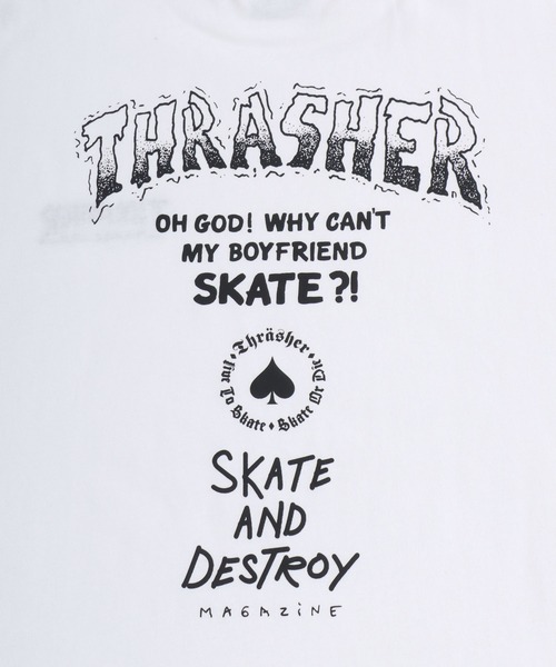 THRASHER(スラッシャー)の「2026SS THRASHER/スラッシャー オーバーサイズ ワンポイント刺繍 バックプリント 半袖Tシャツ メンズ レディース(Tシャツ/カットソー・メンズ・ブラック系その他/ホワイト系その他3/ホワイト系その他/ブラック系その他2/ブラック系その他3/ホワイト系その他2・M/L)」の19枚目の写真