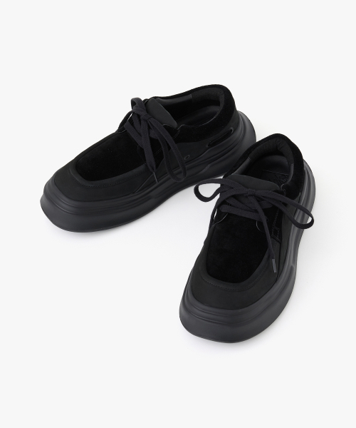 MISTAKE PROJECT BY KINCHI(ミステークプロジェクトバイキンチ)の「BOATDECK - BLACK(スニーカー・メンズ・その他・24cm/24.5cm/25cm/25.5cm/26cm/26.5cm/27.5cm/28cm/27cm)」の8枚目の写真