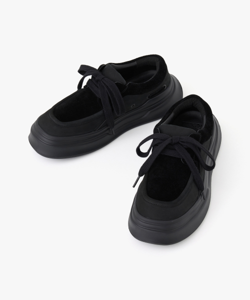 MISTAKE PROJECT BY KINCHI(ミステークプロジェクトバイキンチ)の「BOATDECK - BLACK(スニーカー・メンズ・その他・24cm/24.5cm/25cm/25.5cm/26cm/26.5cm/27.5cm/28cm/27cm)」の9枚目の写真