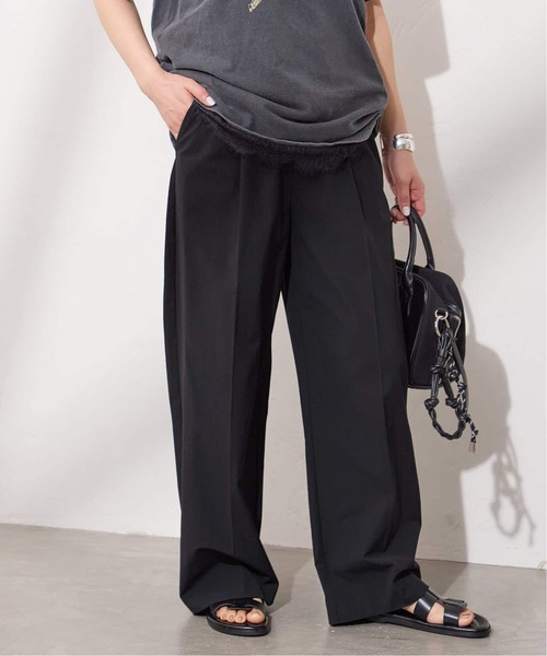 JOURNAL STANDARD(ジャーナルスタンダード)の「《追加2》【撥水/接触冷感/洗える/UV】リネンナイロンストレッチスラックス(その他パンツ・レディース・グレー/ブラック/ベージュ系その他・38/36/34)」の10枚目の写真