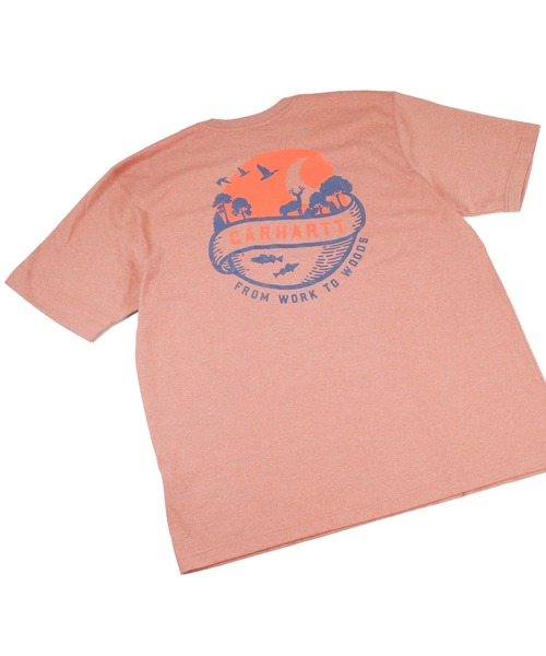 Carhartt(カーハート)の「【T18】【Carhartt/カーハート】S/S POCKET WOODS GRAPHIC TEE(Tシャツ/カットソー・メンズ・オレンジ・MEDIUM/LARGE)」の11枚目の写真