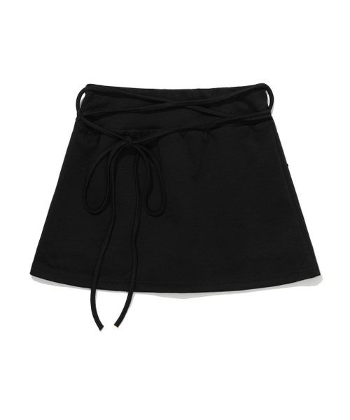 MOAA（モア）の「String Wrap Layered Skort (BLACK)（スカート・レディース・その他・MEDIUM/SMALL）」の7枚目の写真