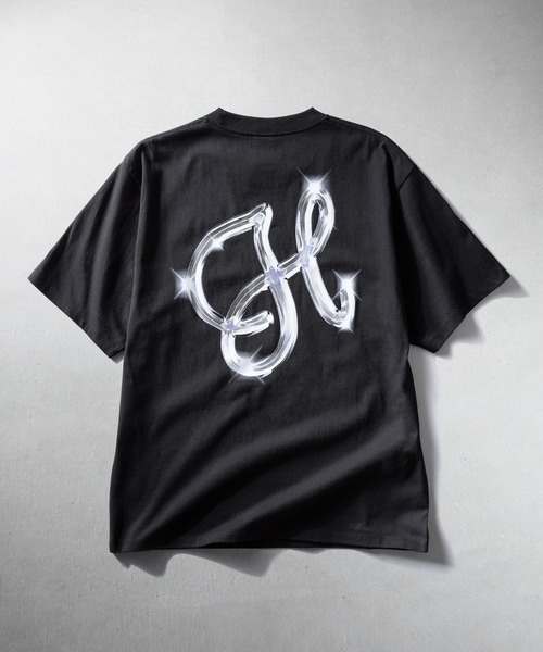 HUF(ハフ)の「CHROME DREAMS TEE(Tシャツ/カットソー・メンズ・ブラック/パープル系その他・S/M/L/XL/XXL)」の1枚目の写真