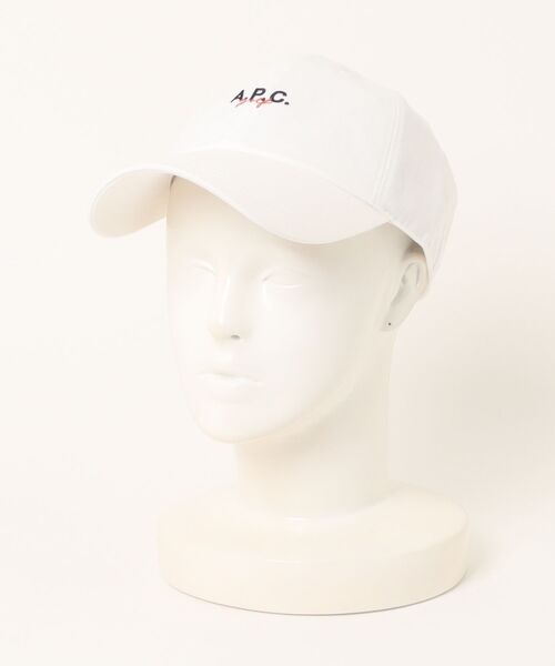 A.P.C. GOLF(アー・ペー・セー ゴルフ)の「Jean ボールキャップ(キャップ・レディース・ブラック/ブルー/ホワイト/ベージュ・S/M)」の2枚目の写真