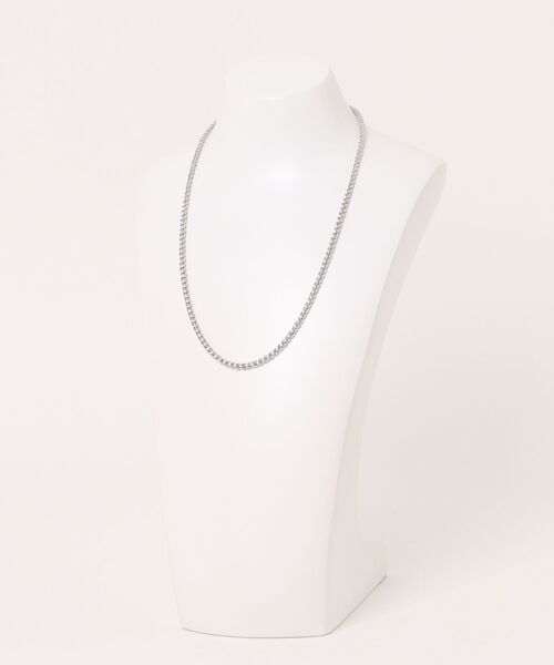 AZUL by moussy（アズールバイマウジー）の「マンテルチェーンネックレス（ネックレス・メンズ・ゴールド/ブラック/シルバー・FREE）」の16枚目の写真
