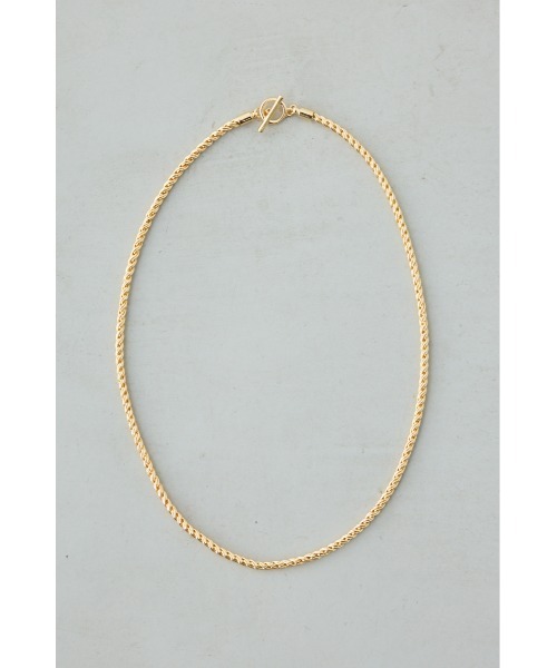 AZUL by moussy（アズールバイマウジー）の「マンテルチェーンネックレス（ネックレス・メンズ・ゴールド/ブラック/シルバー・FREE）」の2枚目の写真