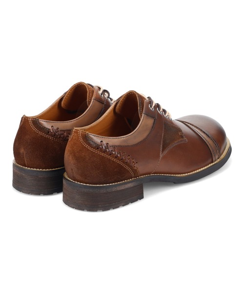 whoopEE(フーピー)の「レザーパッチワークシューズ(その他シューズ・メンズ・ブラウン/グリーン/ブラック・40/41/42/43/44)」の14枚目の写真