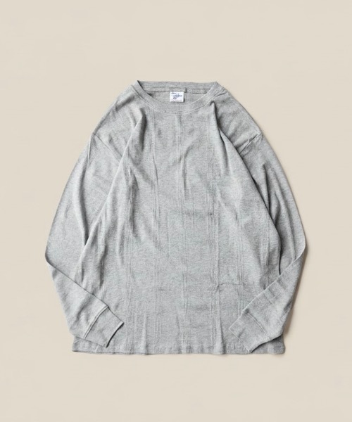 MILLER(ミラー)の「Robert P. Miller / パネルリブ CF長袖 / 142C(Tシャツ/カットソー・メンズ・ブルー系その他/グレー系その他/ブラウン系その他/ブラック/グレー/ホワイト・X-LARGE/LARGE/MEDIUM)」の3枚目の写真