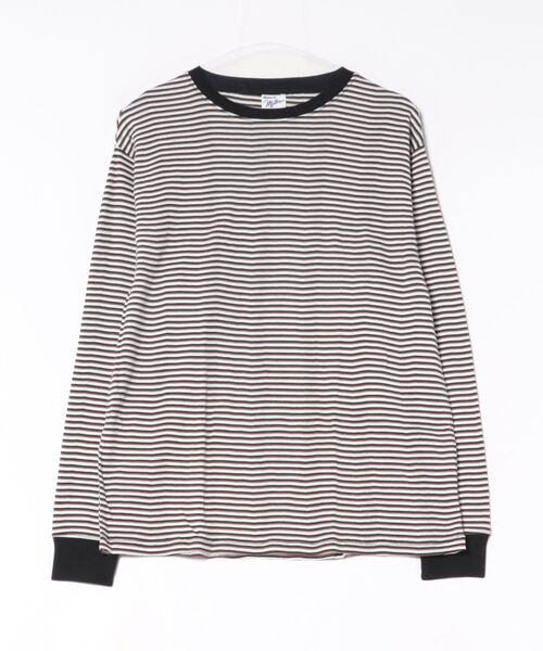 MILLER(ミラー)の「Robert P. Miller / パネルリブ CF長袖 / 142C(Tシャツ/カットソー・メンズ・ブルー系その他/グレー系その他/ブラウン系その他/ブラック/グレー/ホワイト・X-LARGE/LARGE/MEDIUM)」の9枚目の写真