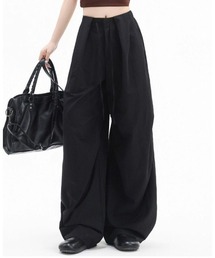 ＆soiree（アンドソワレ）の「ドローコード付きバレルレッグパンツ（その他パンツ）」