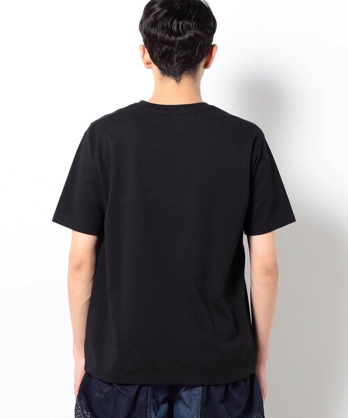 NANGA(ナンガ)の「NANGA ECO HYBRID MT LOGO TEE(Tシャツ/カットソー・メンズ・ホワイト/ブラック・M/L)」の4枚目の写真