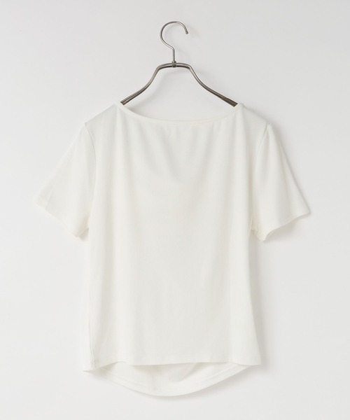 LOWRYS FARM（ローリーズファーム）の「ドレープオフショル５Ｓ 638383（Tシャツ/カットソー・レディース・ホワイト系その他/ホワイト/グレー/ブラック・FREE）」の17枚目の写真