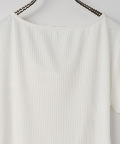 LOWRYS FARM（ローリーズファーム）の「ドレープオフショル５Ｓ 638383（Tシャツ/カットソー・レディース・ホワイト系その他/ホワイト/グレー/ブラック・FREE）」の21枚目の写真