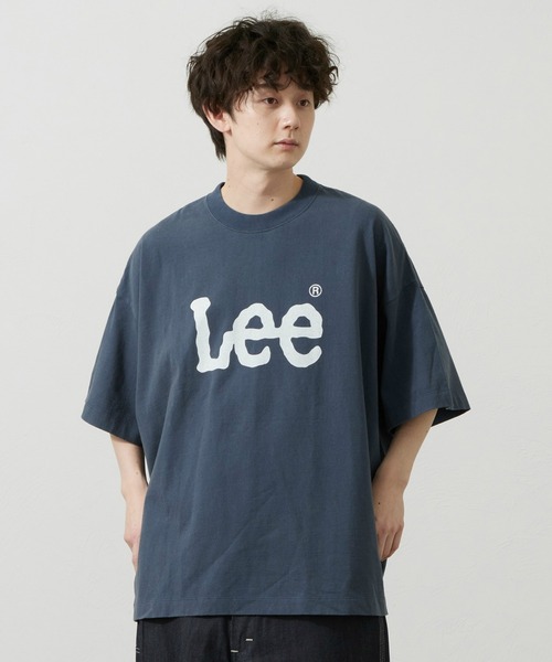Lee(リー)の「Lee/リー SUPERD SIZED T-SHIRTS ビッグフィット(Tシャツ/カットソー・メンズ・ネイビー/グレー・FREE)」の22枚目の写真