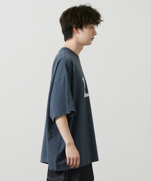 Lee(リー)の「Lee/リー SUPERD SIZED T-SHIRTS ビッグフィット(Tシャツ/カットソー・メンズ・ネイビー/グレー・FREE)」の20枚目の写真