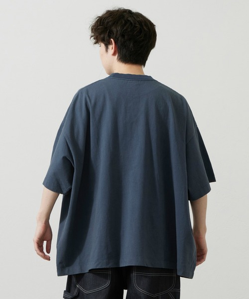Lee(リー)の「Lee/リー SUPERD SIZED T-SHIRTS ビッグフィット(Tシャツ/カットソー・メンズ・ネイビー/グレー・FREE)」の19枚目の写真