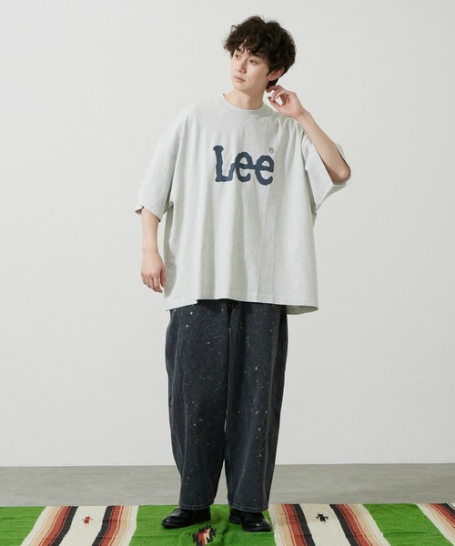 Lee(リー)の「Lee/リー SUPERD SIZED T-SHIRTS ビッグフィット(Tシャツ/カットソー・メンズ・ネイビー/グレー・FREE)」の14枚目の写真