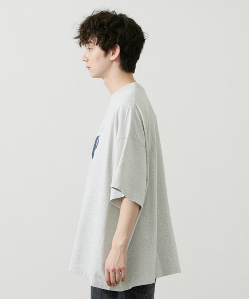 Lee(リー)の「Lee/リー SUPERD SIZED T-SHIRTS ビッグフィット(Tシャツ/カットソー・メンズ・ネイビー/グレー・FREE)」の12枚目の写真