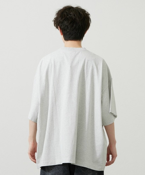 Lee(リー)の「Lee/リー SUPERD SIZED T-SHIRTS ビッグフィット(Tシャツ/カットソー・メンズ・ネイビー/グレー・FREE)」の10枚目の写真