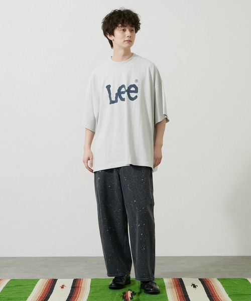 Lee(リー)の「Lee/リー SUPERD SIZED T-SHIRTS ビッグフィット(Tシャツ/カットソー・メンズ・ネイビー/グレー・FREE)」の7枚目の写真