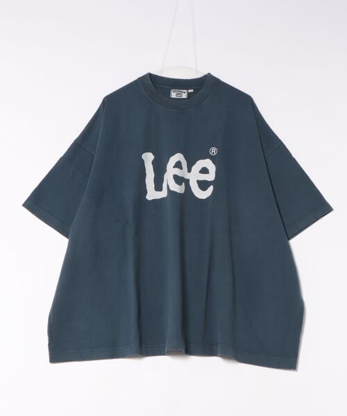 Lee(リー)の「Lee/リー SUPERD SIZED T-SHIRTS ビッグフィット(Tシャツ/カットソー・メンズ・ネイビー/グレー・FREE)」の5枚目の写真