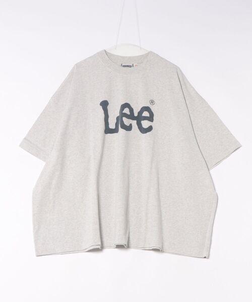Lee(リー)の「Lee/リー SUPERD SIZED T-SHIRTS ビッグフィット(Tシャツ/カットソー・メンズ・ネイビー/グレー・FREE)」の4枚目の写真