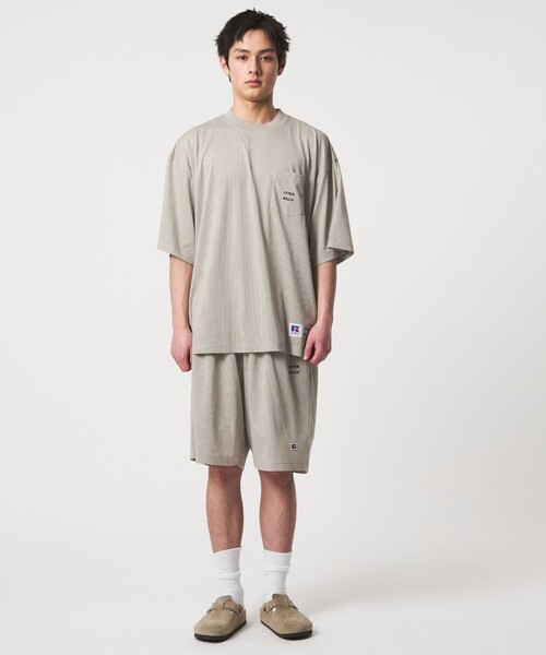 別注】＜RUSSELL ATHLETICxCITEN＞メッシュSET UP（Tシャツ/カットソー