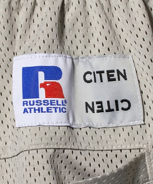 Russell Athletic(ラッセルアスレティック)の「【別注】<RUSSELL ATHLETICxCITEN>メッシュSET UP(Tシャツ/カットソー・メンズ・ホワイト/グレー系/ブラック・FREE)」の10枚目の写真