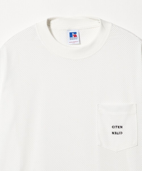 Russell Athletic(ラッセルアスレティック)の「【別注】<RUSSELL ATHLETICxCITEN>メッシュSET UP(Tシャツ/カットソー・メンズ・ホワイト/グレー系/ブラック・FREE)」の16枚目の写真