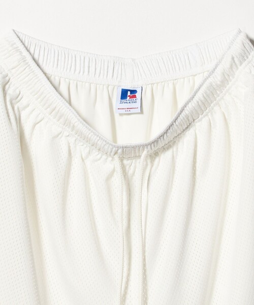 Russell Athletic(ラッセルアスレティック)の「【別注】<RUSSELL ATHLETICxCITEN>メッシュSET UP(Tシャツ/カットソー・メンズ・ホワイト/グレー系/ブラック・FREE)」の19枚目の写真