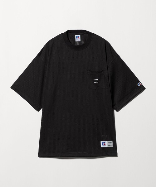 Russell Athletic(ラッセルアスレティック)の「【別注】<RUSSELL ATHLETICxCITEN>メッシュSET UP(Tシャツ/カットソー・メンズ・ホワイト/グレー系/ブラック・FREE)」の22枚目の写真
