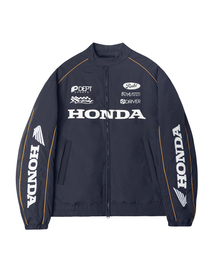 HONDA MOTORCYCLE(�z���_���[�^�[�T�C�N��)��Nylon Racing Blouson Jacket Navy(MA-1)