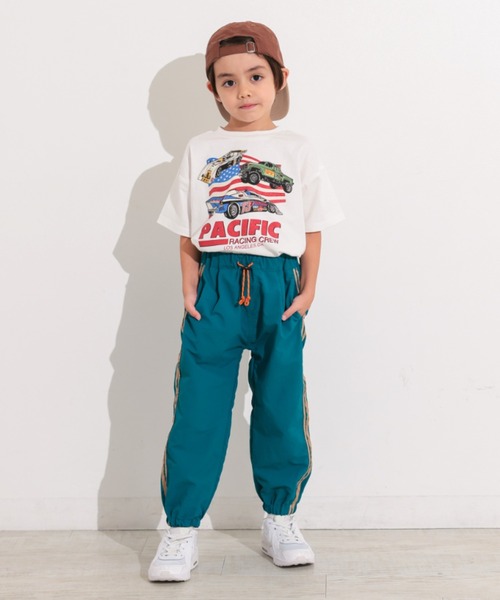 Ocean&Ground(オーシャン&グラウンド)の「Jr.ナイロンアスレチックパンツ(その他パンツ・キッズ・ブラック/ベージュ/ダークブルー/キナリ・150/160)」の21枚目の写真