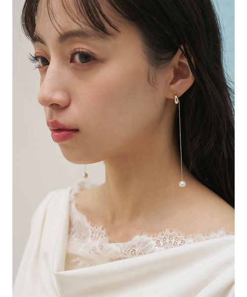 SNIDEL（スナイデル）の「パールバリエピアス（ピアス（両耳用）・レディース・A/C/B・F）」の18枚目の写真