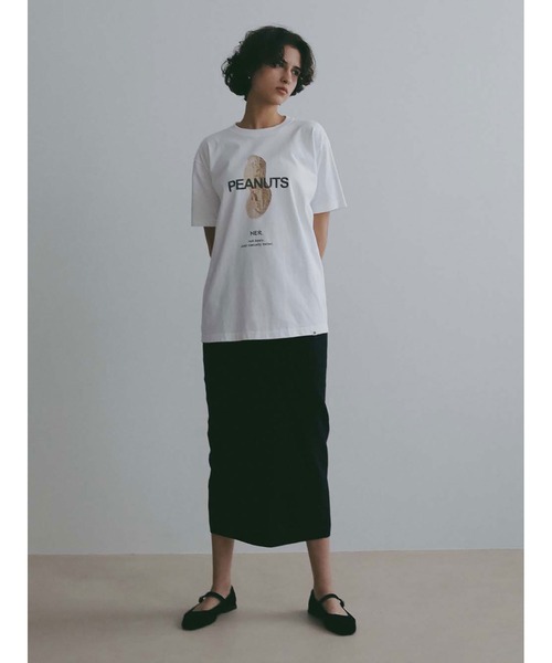 HER.(ハー)の「PEANUTS T-shirt(Tシャツ/カットソー・レディース・オフホワイト・フリー)」の2枚目の写真